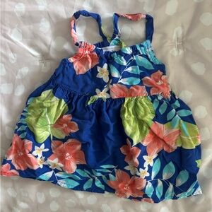 The Children's Place Blue Floral Dress